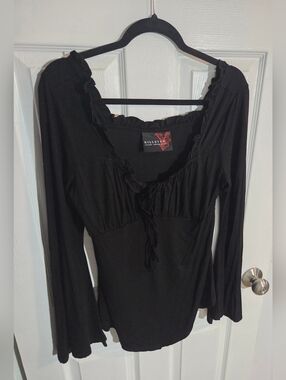 Killstar Bell Sleeve Top